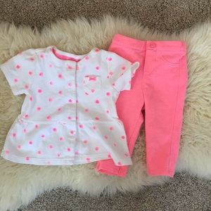 Set of 2 - top and leggings